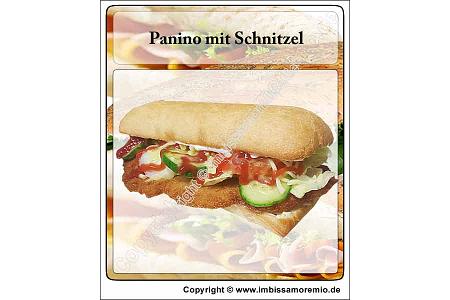 Panino mit Schnitzel